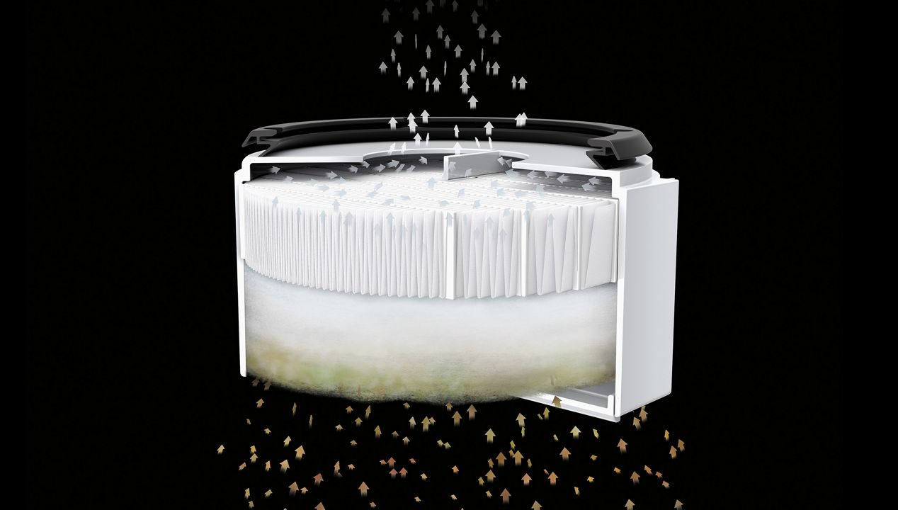 Graphic of HEPA filter